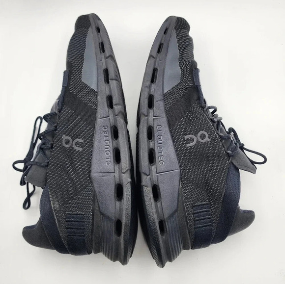 ON Cloudnova Men's Sneaker 11 in Black/Eclipse Gym Outdoors Running Athletic - Picture 5 of 13